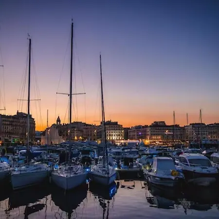 Vue Mer Plage Catalans Vieux Port Clim - 2 Chambres Marseille Exterior photo