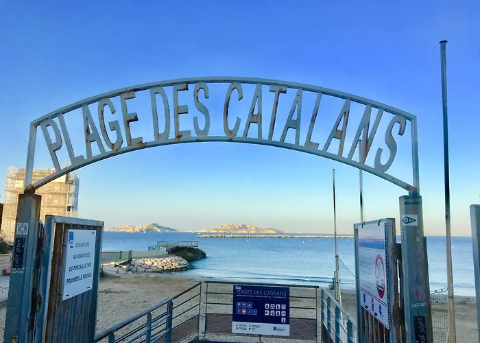 Vue Mer Plage Catalans Vieux Port Clim - 2 Chambres